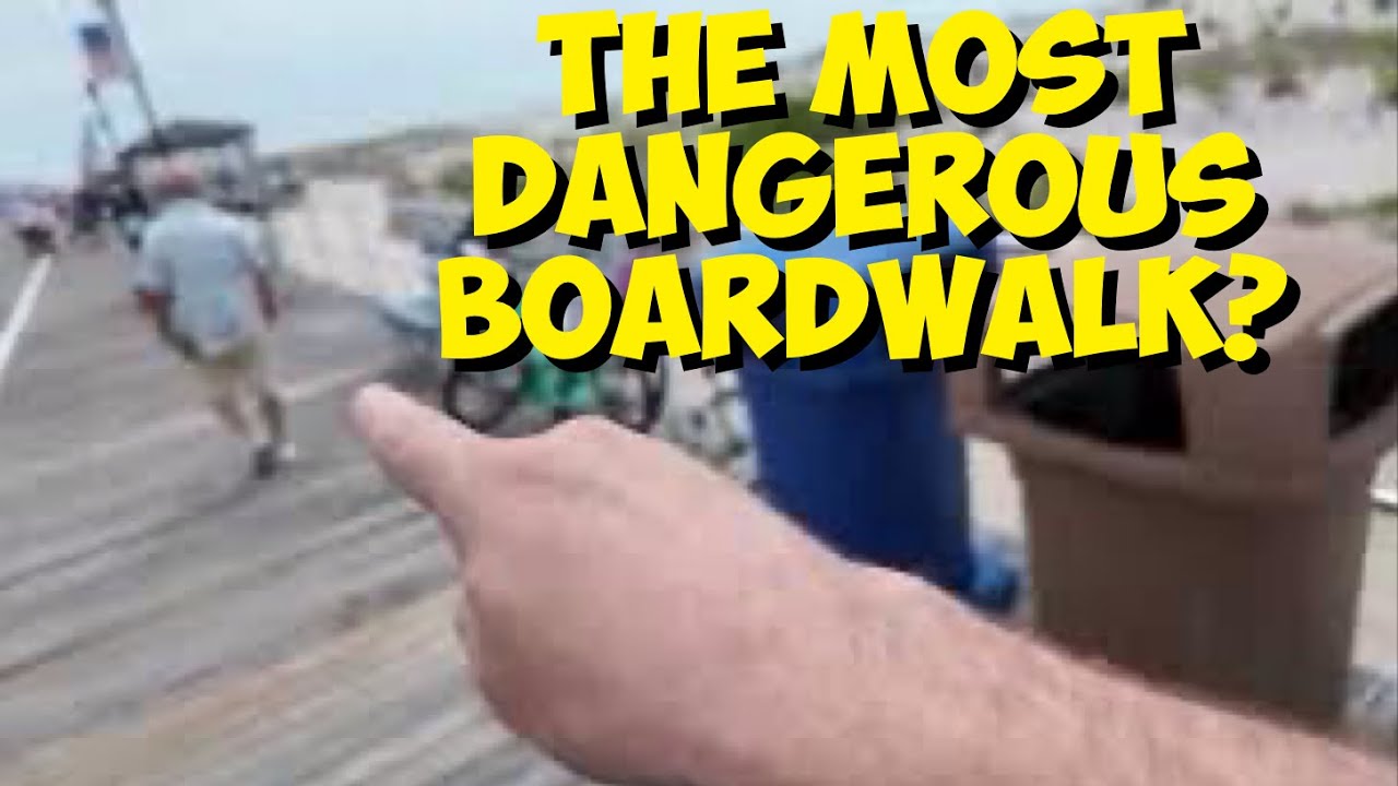 Ocean City, NJ Boardwalk Walking Tour: Sights, Shops & Beach Erosion
