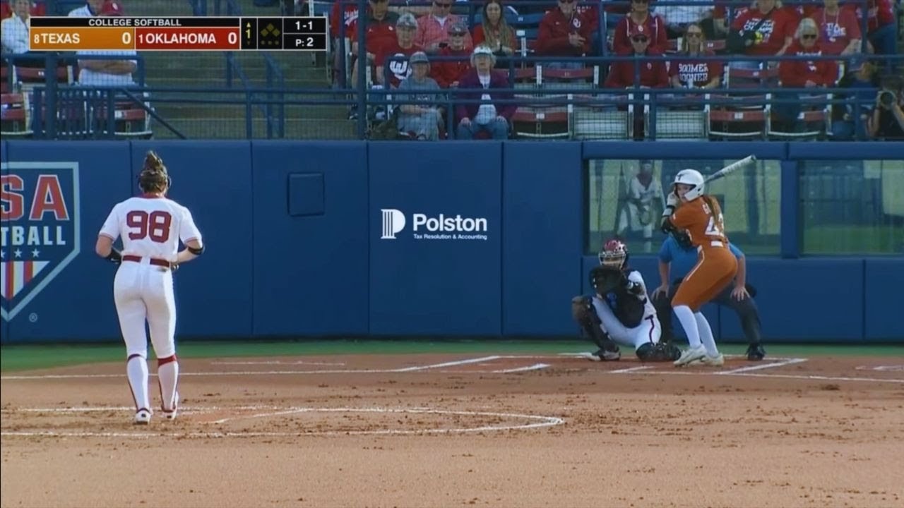 Oklahoma Sooners Softball VS. Texas Game 1 | Highlights (2023)
