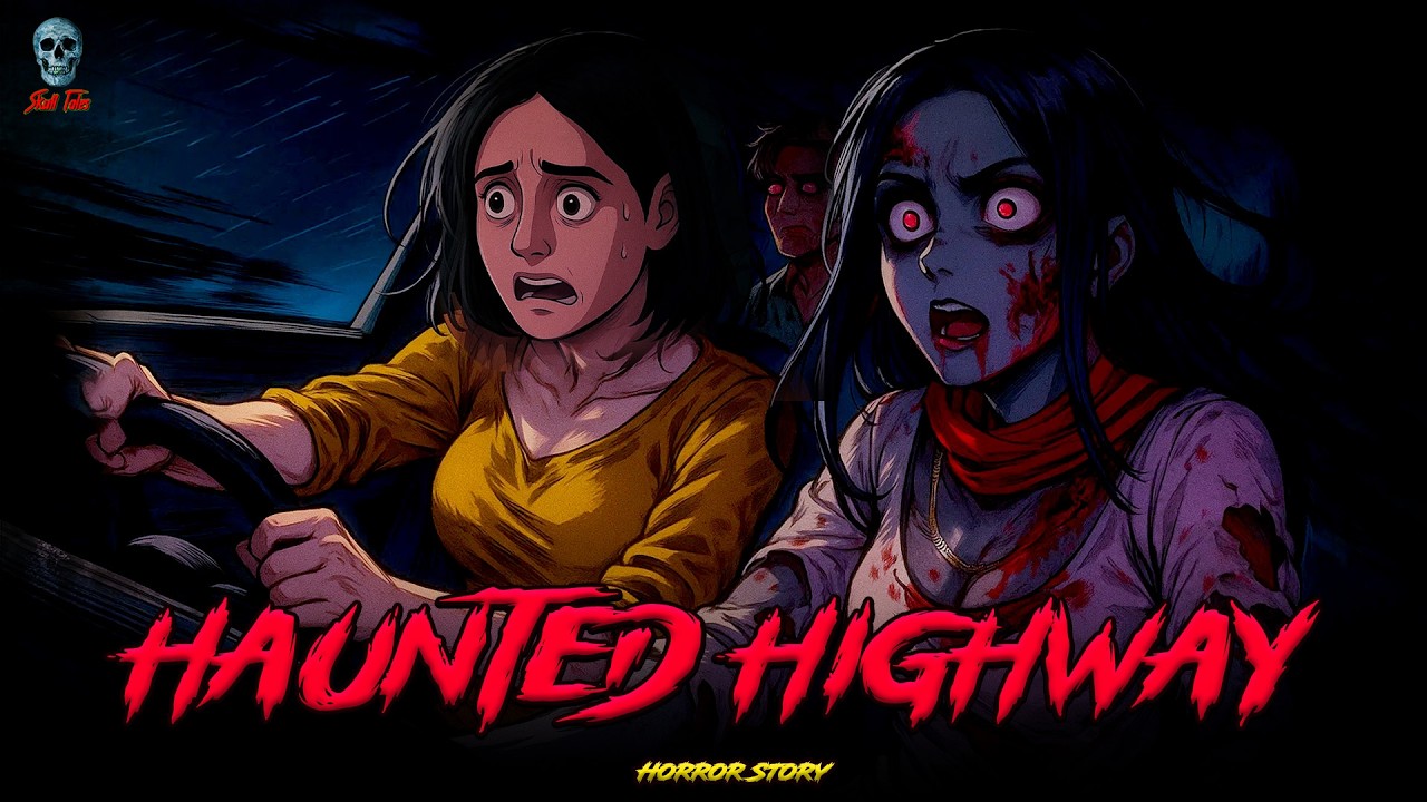 Haunted Highway - भूतिया हाईवे | Hindi Horror Stories | Bhootiya Kahani | ⁨@skulltalesofficial⁩