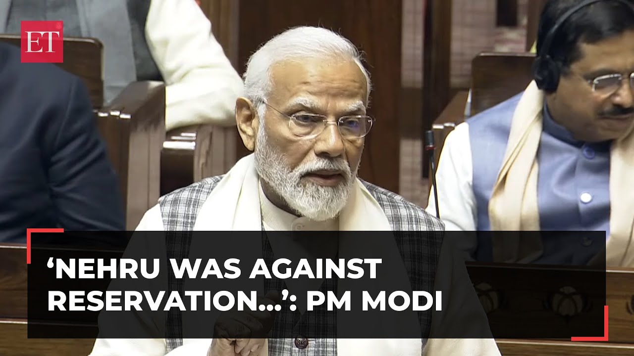 PM Modi slams Congress for Nehru's anti-Ambedkar, anti-reservation stance