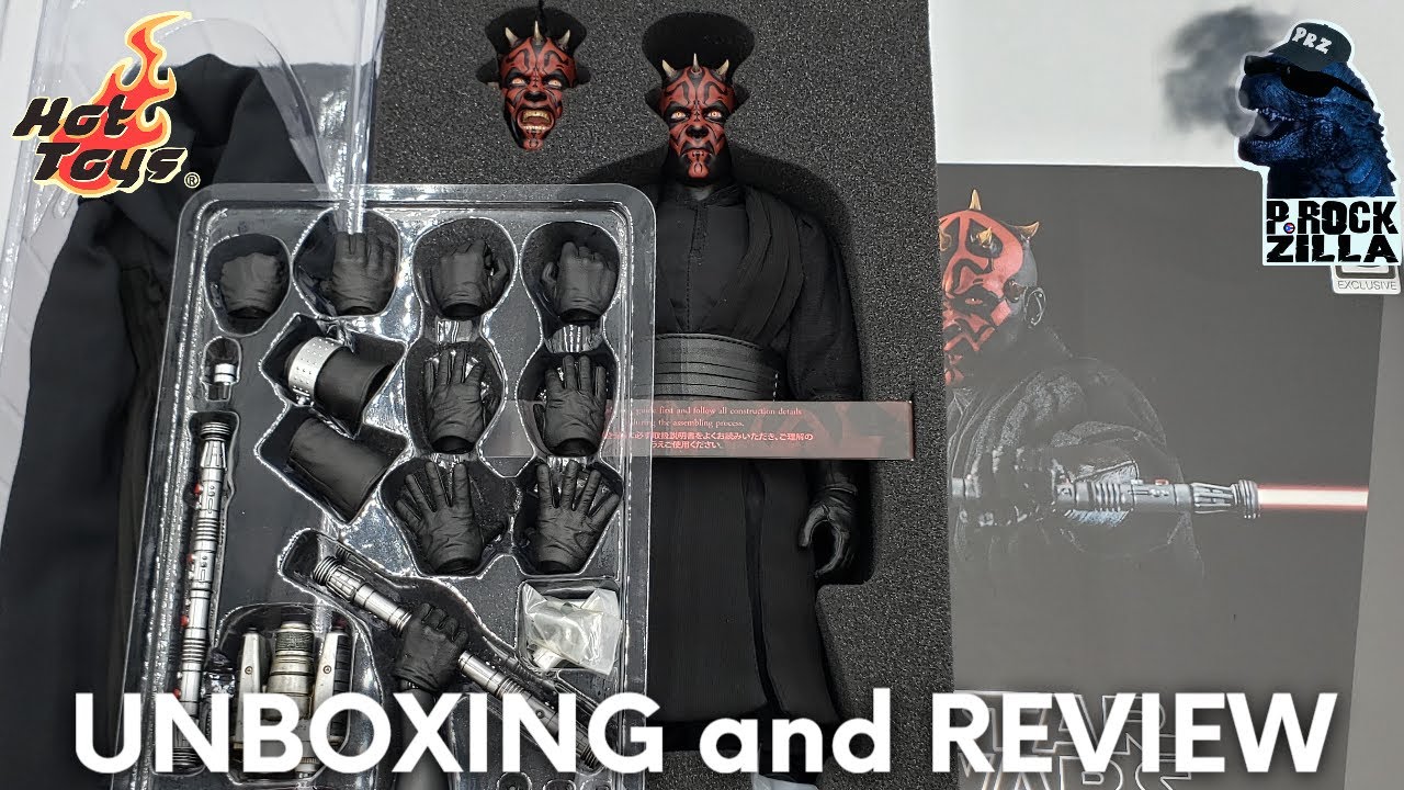 Hot Toys Darth Maul DX-16 | Star Wars Episode I: The Phantom Menace 1/6 Scale | Unboxing & Review