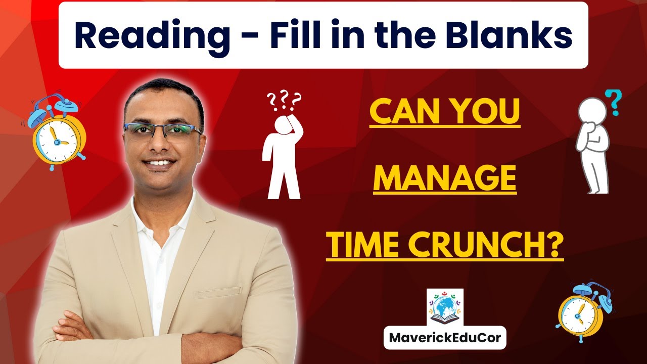 Master the Art of Time Management in PTE Reading Module! (Fill in the Blanks)