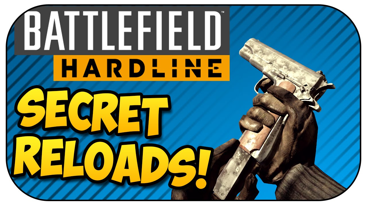 Top 8 SECRET RELOAD Animations - Battlefield Hardline