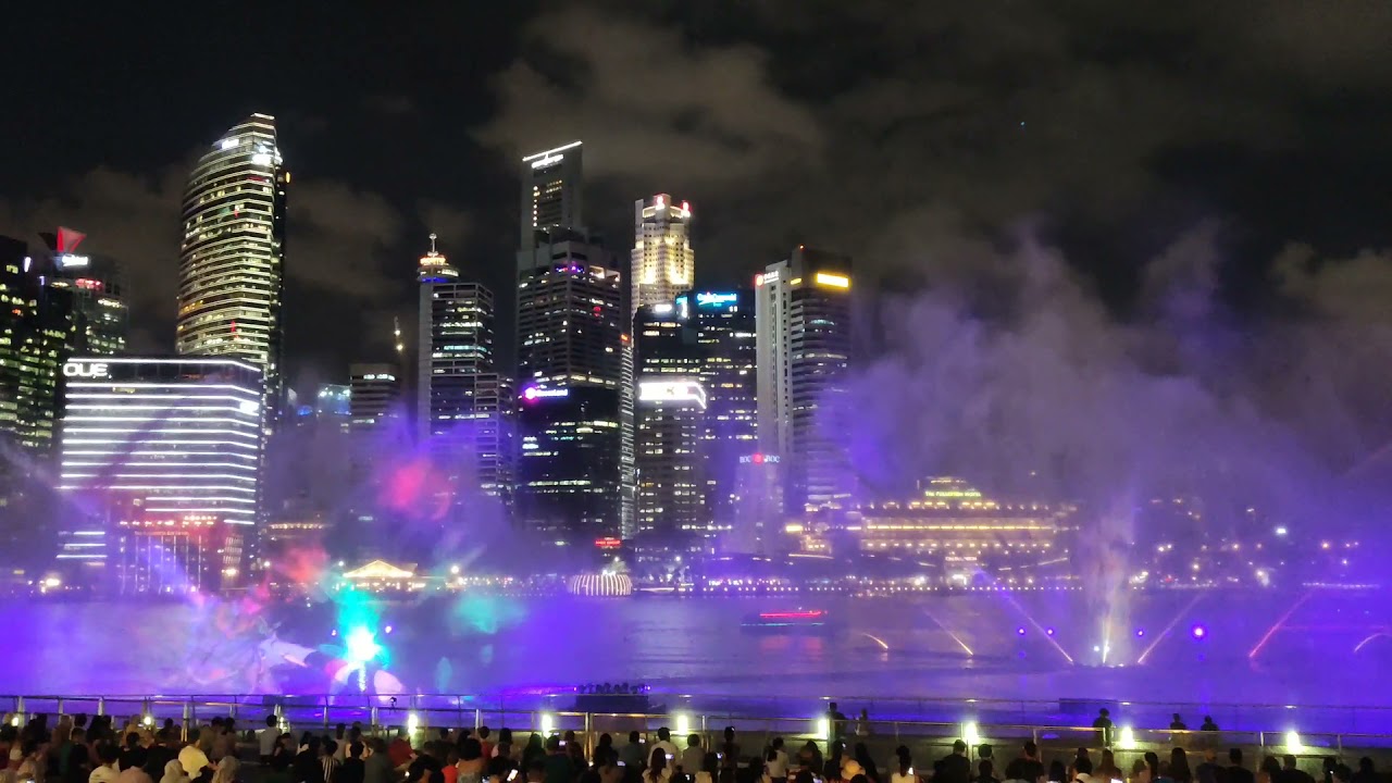Laser Show Marina Bay, Singapore