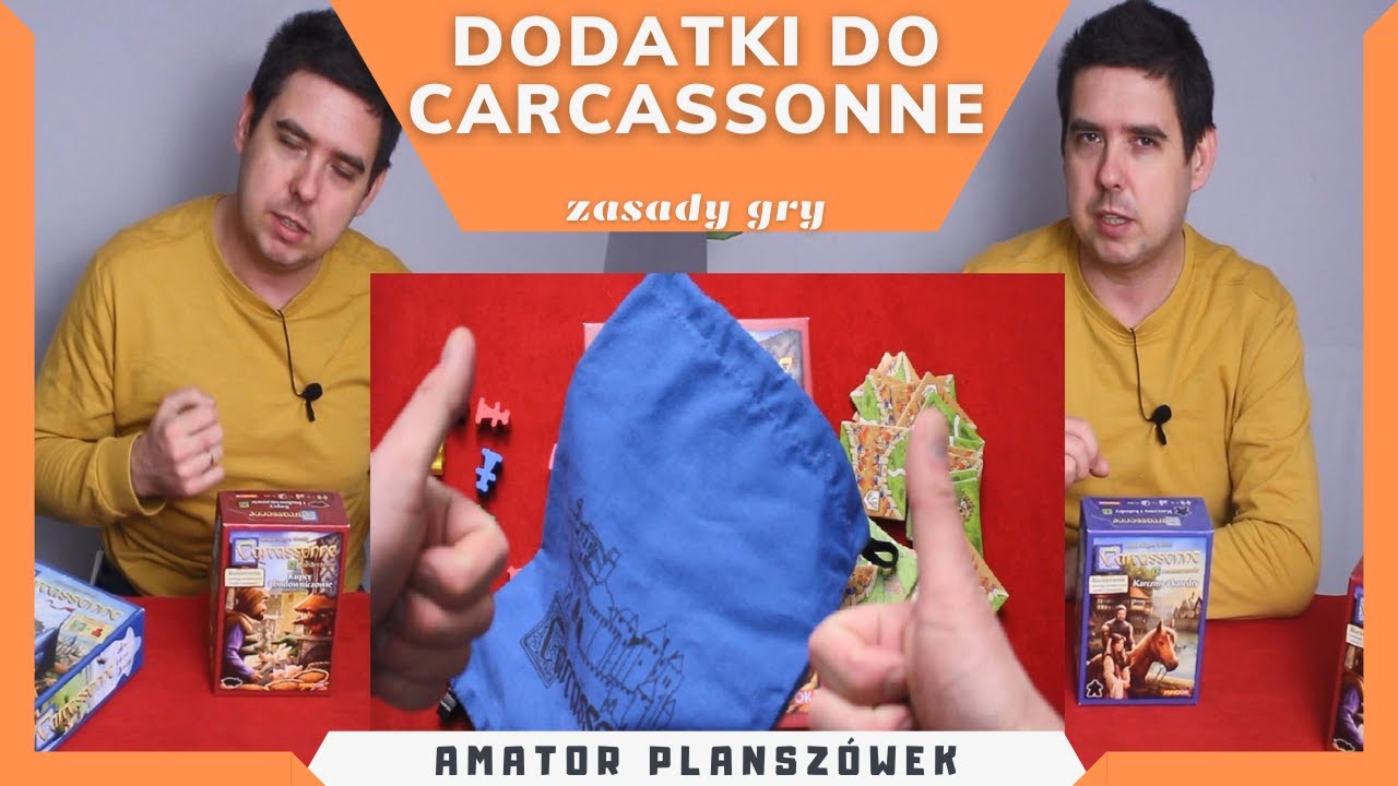 Carcassonne: Karczmy i Katedry oraz Kupcy i budowniczowie - zasady gry i moja opinia