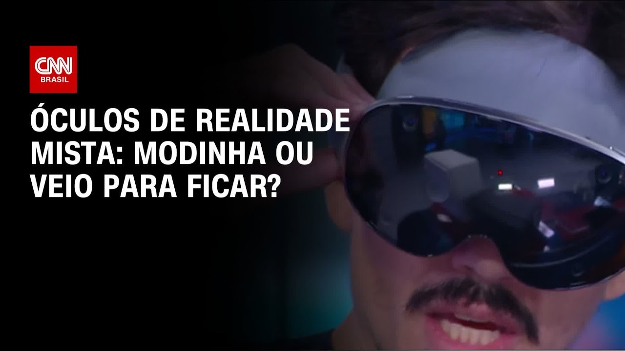 CNN Tech: Veja para que serve o óculos de realidades mista | LIVE CNN