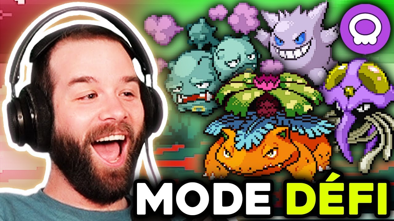 J'AI ESSAYÉ LE MODE CHALLENGE DE POKÉROGUE... (un seul type, une seule génération)