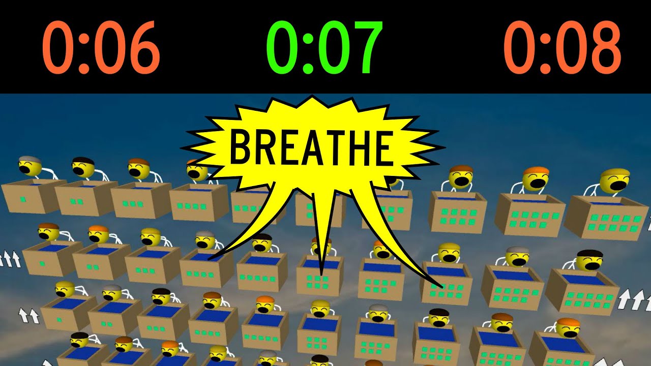 These 60 people can only breathe if the timer is prime.