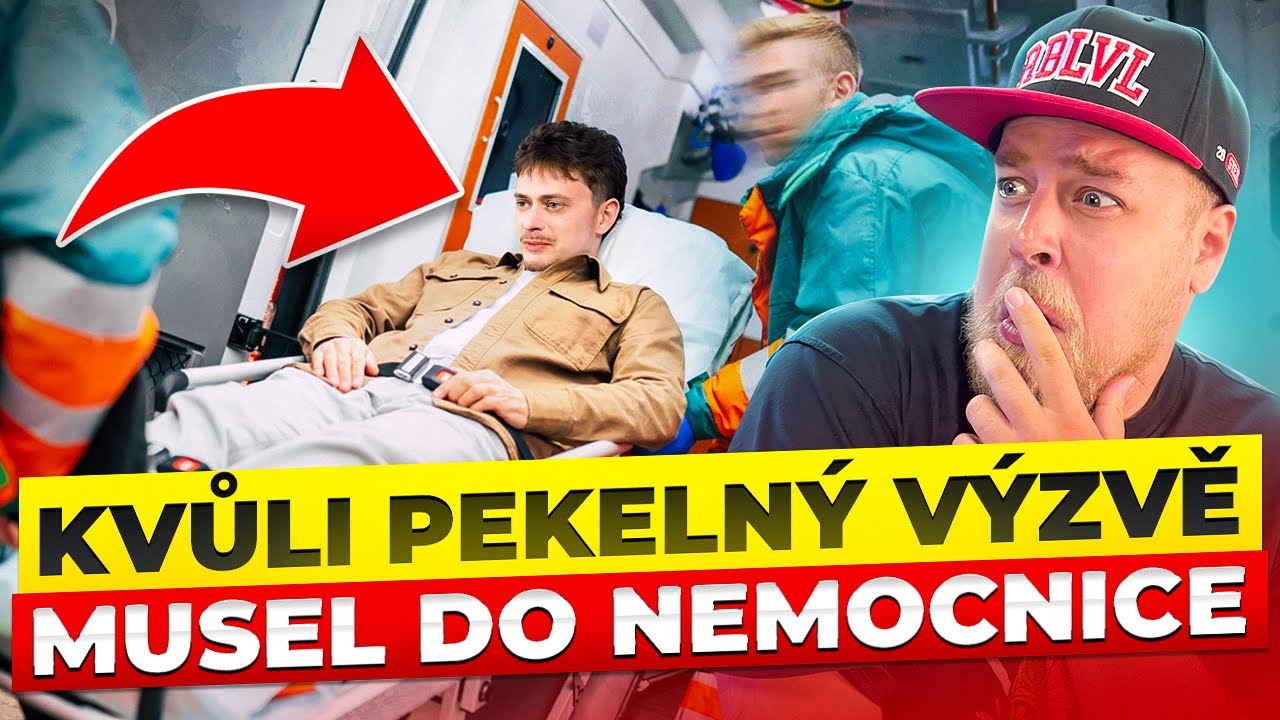 KVŮLI PEKELN&Yacute; V&Yacute;ZVĚ MUSEL DO NEMOCNICE 😰 - WEEK #495