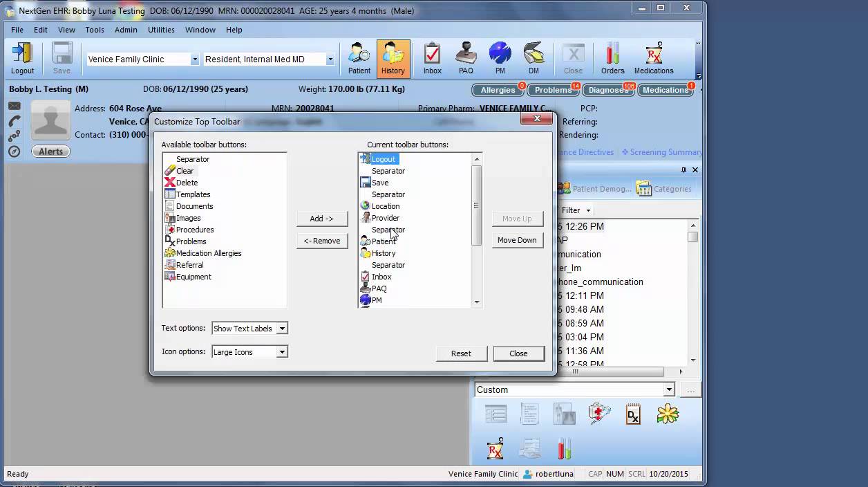 Setting Up NextGen Preferences