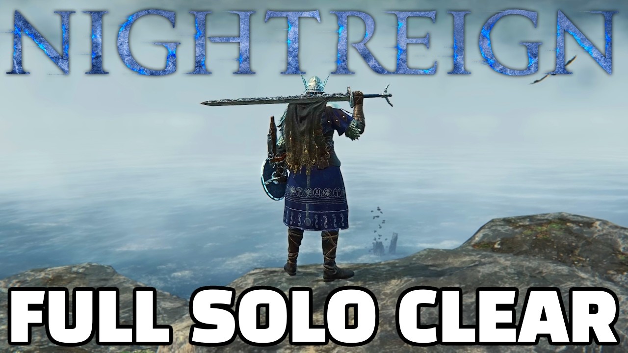 I beat Nightreign in one day. ALONE.