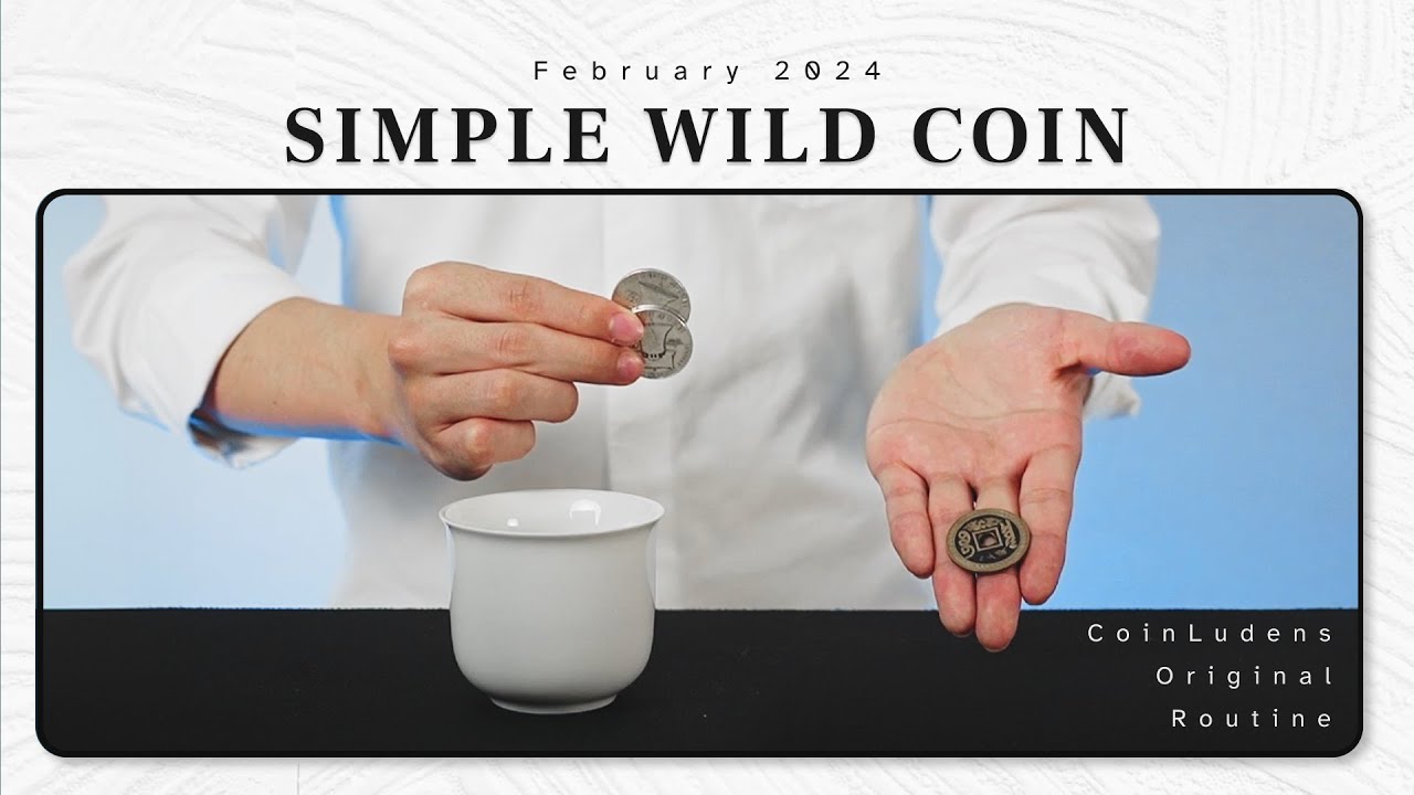 LEARN the classic "WILD COIN" magic trick! Simple yet maniacal routine explained in detail!