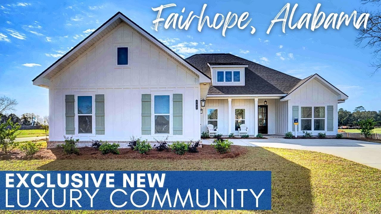 First Look at BRAND NEW HOMES in Fairhope, Alabama’s Newest LUXURY COMMUNITY | 2025 Homes