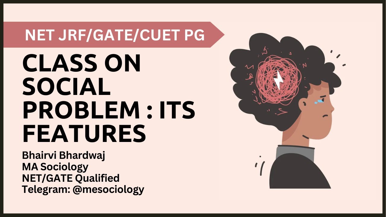 Social Problem | Social Problem in India | CUET PG/ NET JRF/ GATE/ RPSC