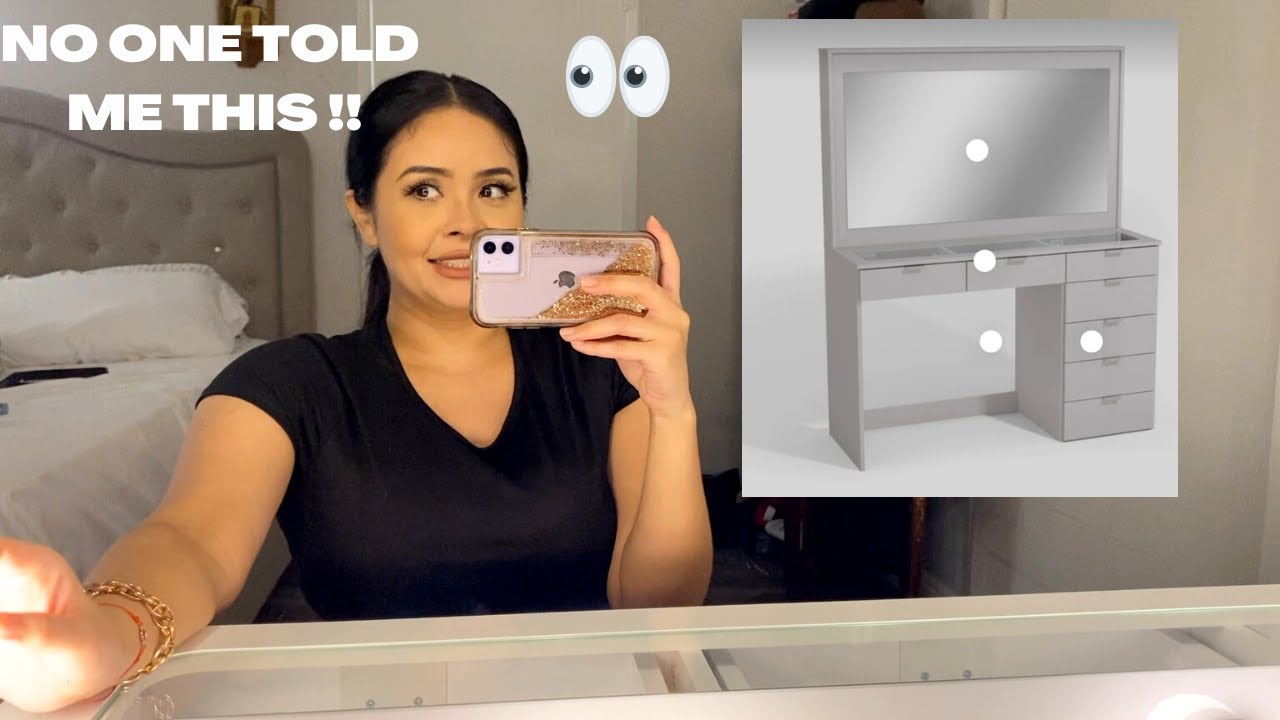 AFFORDABLE LUXURY  VANITY FROM AMAZON