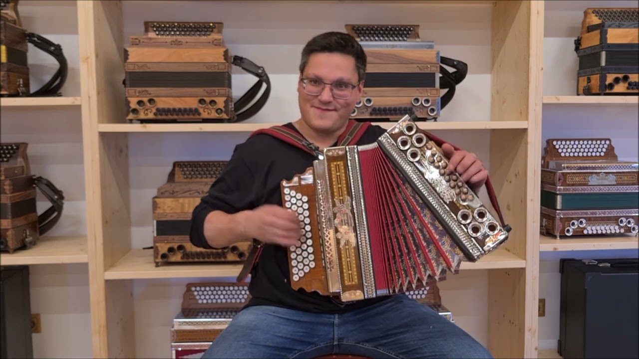 Müller Harmonika F b es as gebraucht