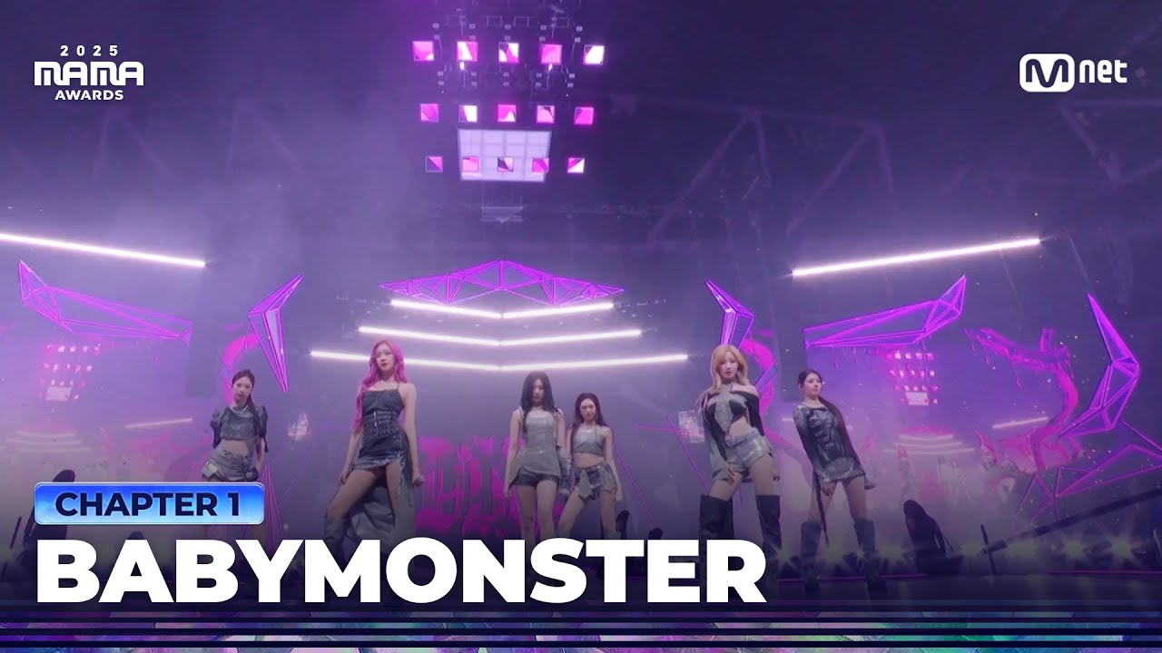 [#2025MAMA] BABYMONSTER - WE GO UP (MAMA ver.) + DRIP (MAMA ver.) | Mnet 251128 방송