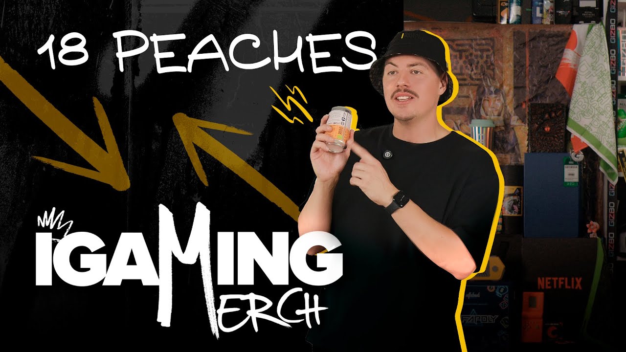 18 Peaches Merch Unboxing | New iGaming Merch Episode with Rodion