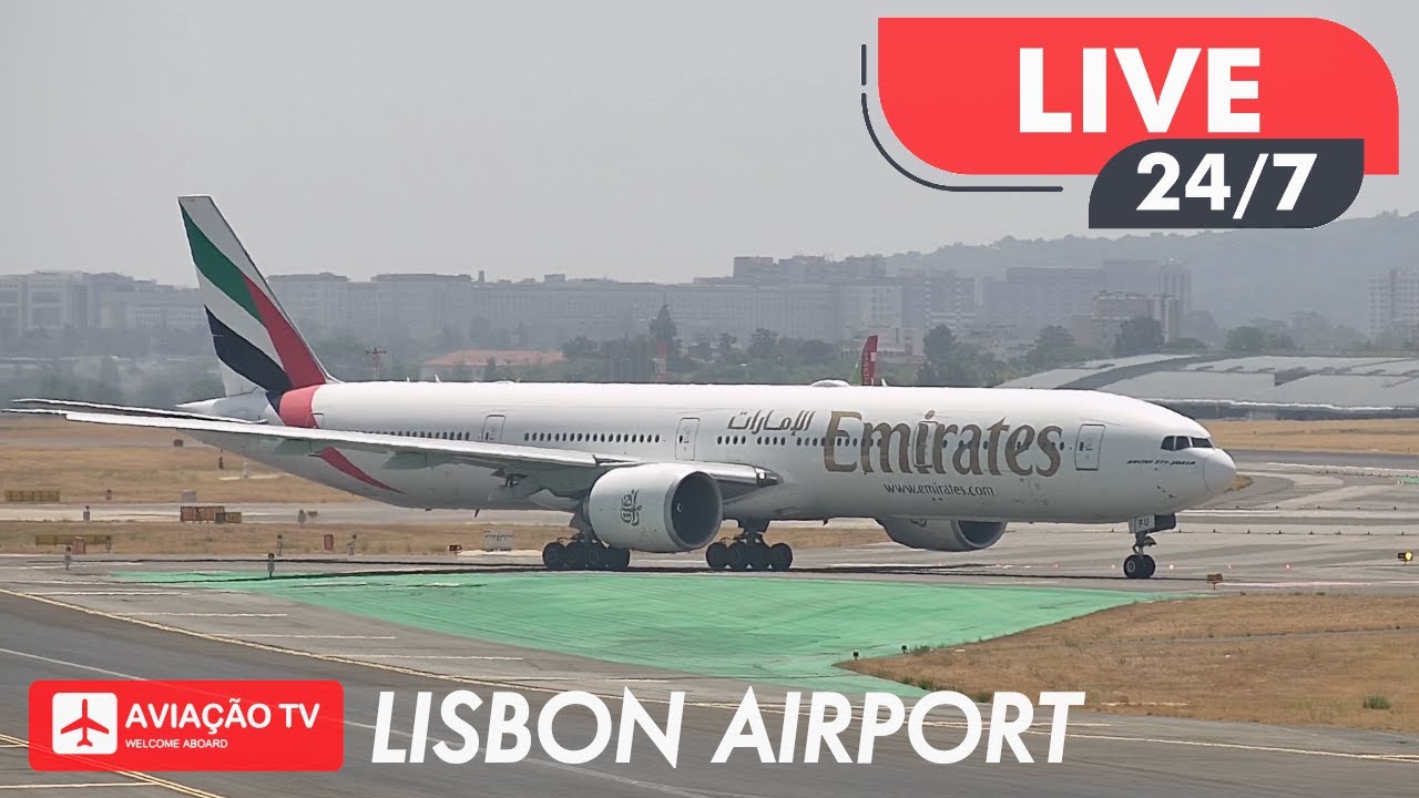 🔴 LIVE 24/7 Lisbon Airport 19.01.2026 &bull; Livestream Plane Spotting &bull; Direto Aeroporto Lisboa