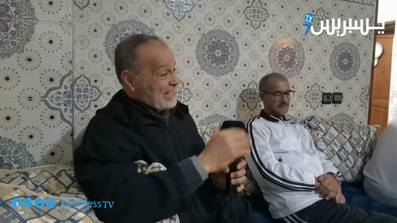 فرحة ممزوجة بالدموع عنوان زيارة قافلة الخير والتضامن الى لاعب الصام والحكم الجهوي السابق حسن الأصيل