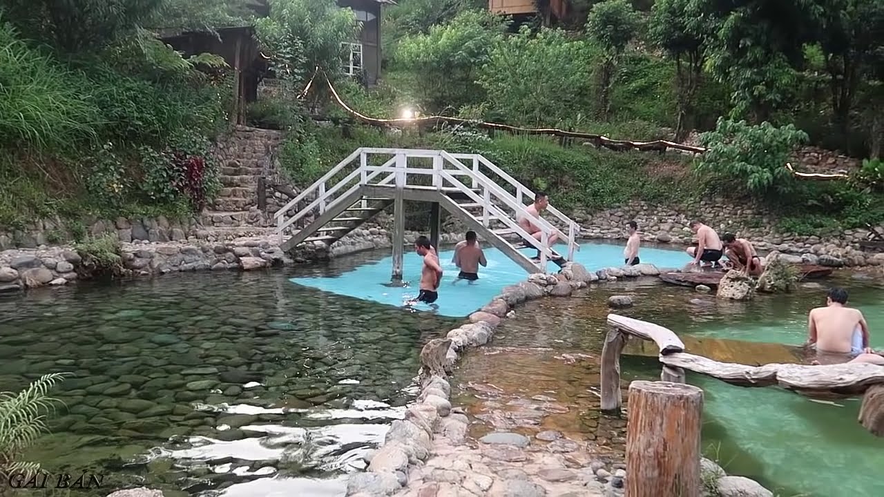 Khám phá suối nước nóng Trạm Tấu - Yên Bái | Đẹp quên lối về