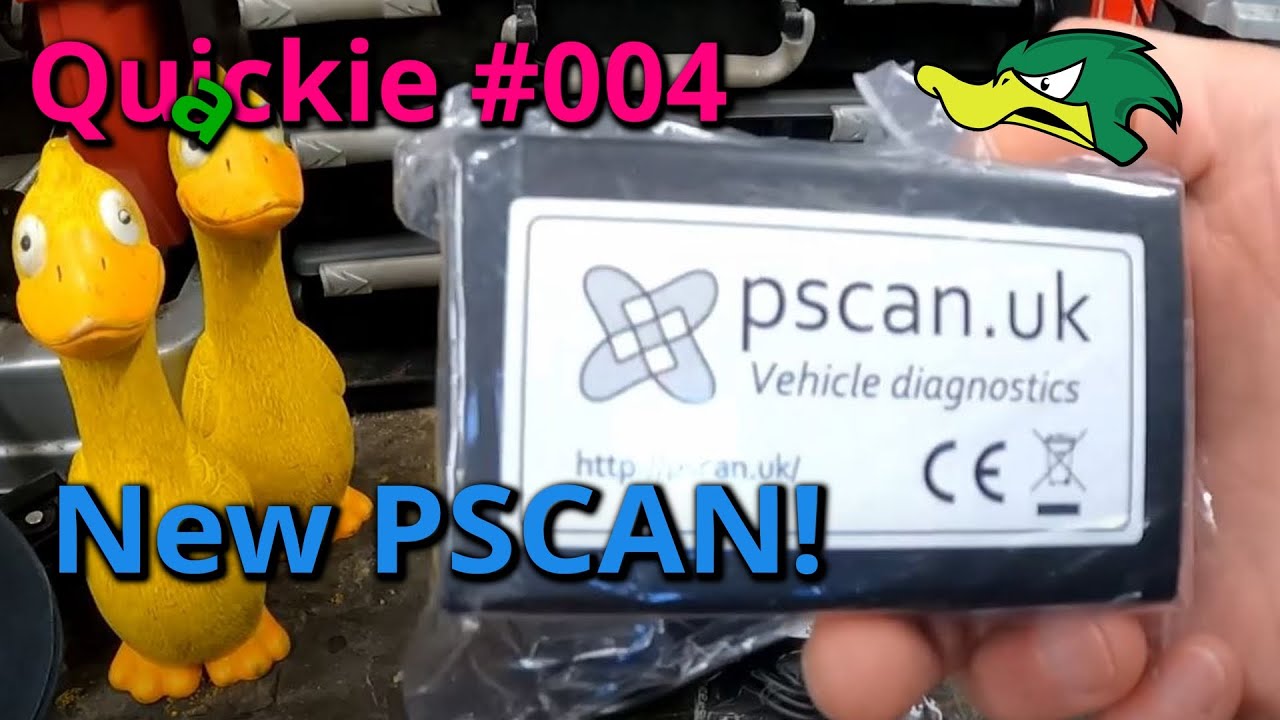 DDG Quackie #004 - Setting Up Scotty's PSCAN Code Reader - Specialist Tool for MG Rover+few BMW ECUs