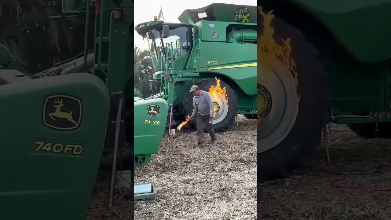 Tire Trick Gone Wrong &ndash; Fire Everywhere! 😱🔥