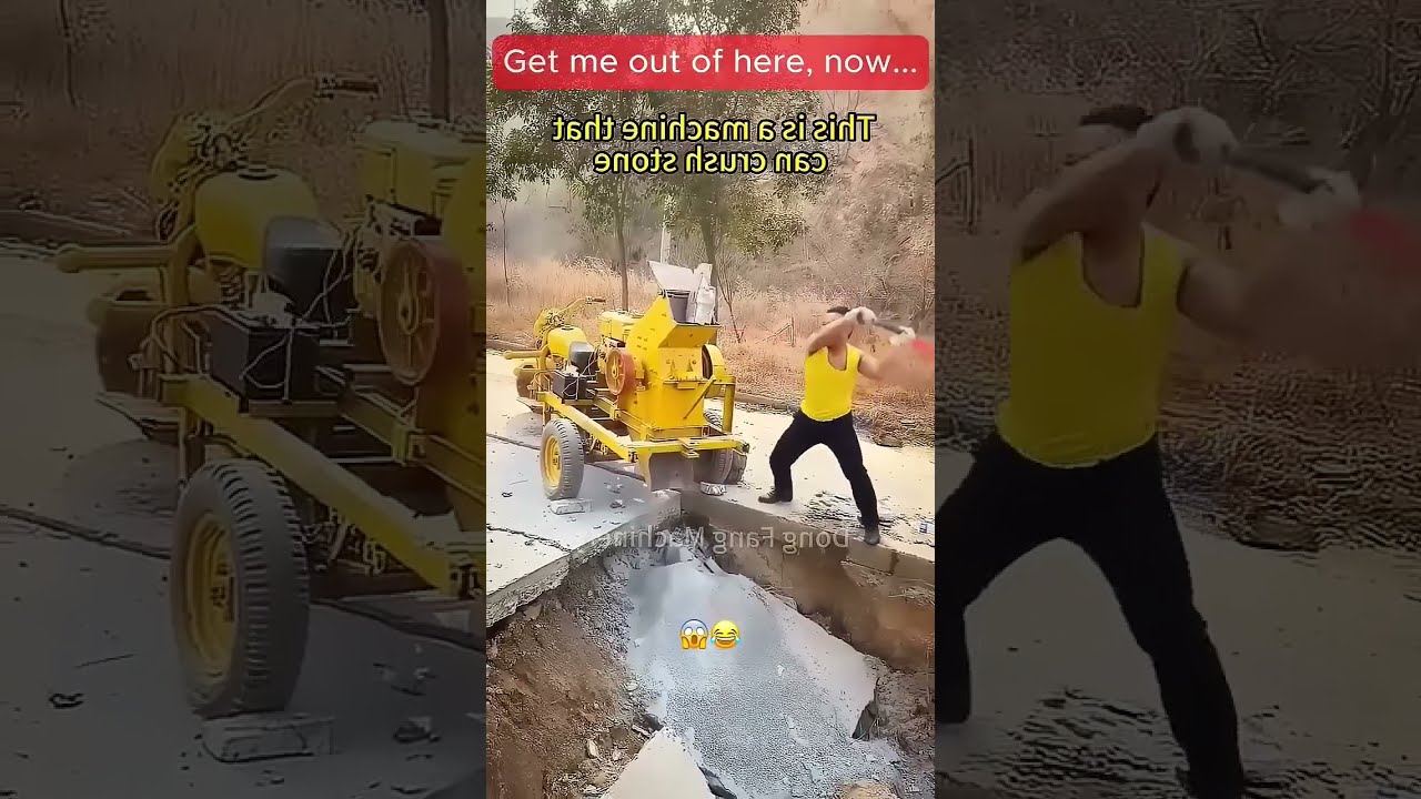 Construction Insanity.. #construction #constructionfails #workhacks