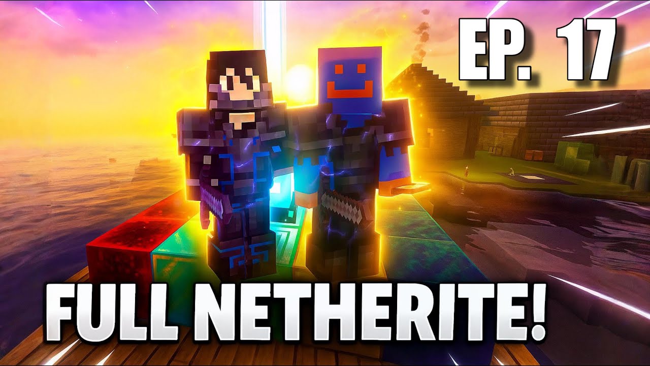Full Netherite. Unstoppable. 💪🔥