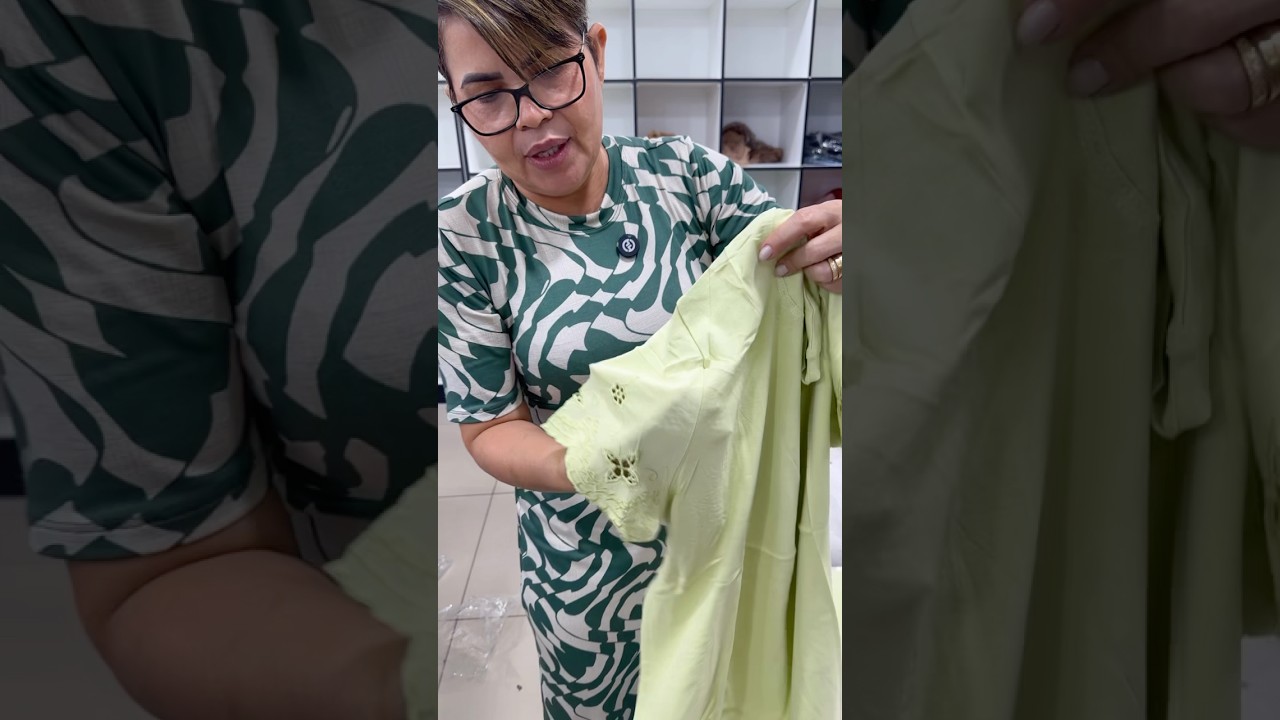 Modelo de blusa plus size chegou!😻