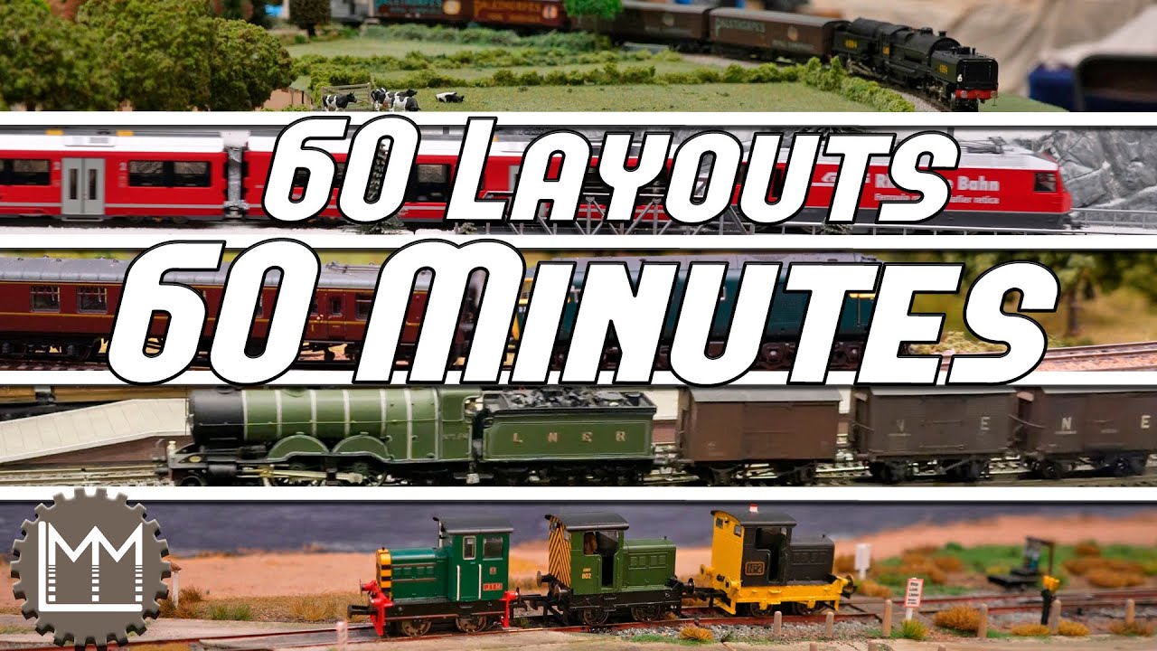 60 layouts in 60 minutes National Festival of Railway Modelling 2025