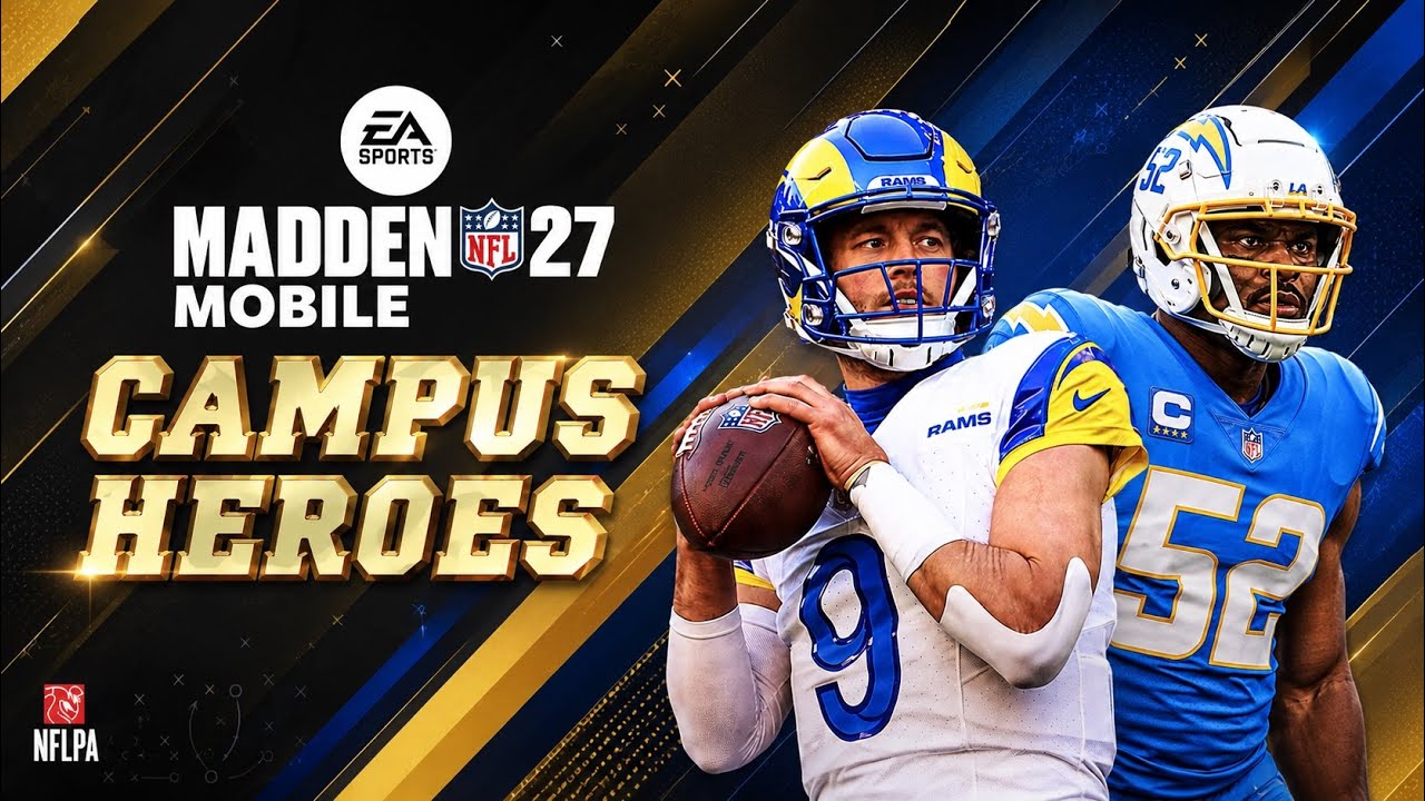 Открываю паки Campus Heroes в Madden Mobile 27