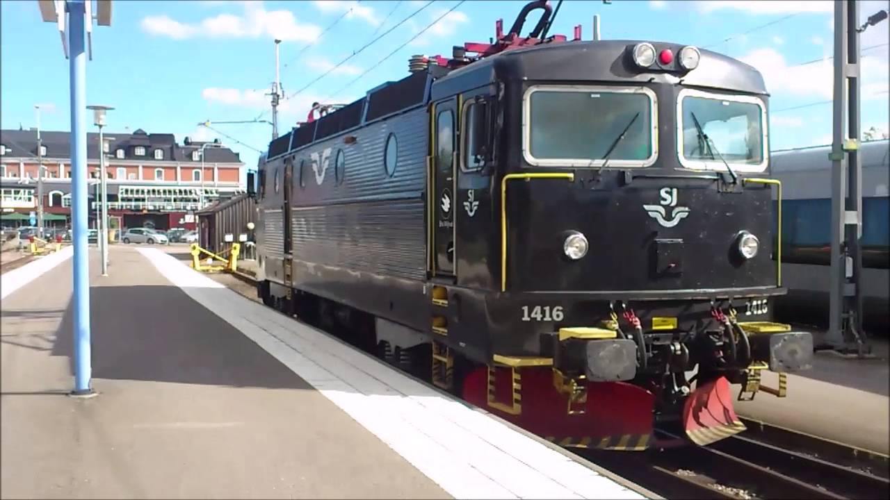 Trains in Kalmar!! Öresundståg/Kustpilen/Krösatåg and more