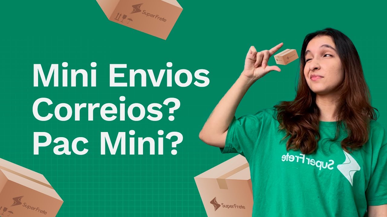 ECONOMIZE com o MINI ENVIOS: frete barato até 300 gramas