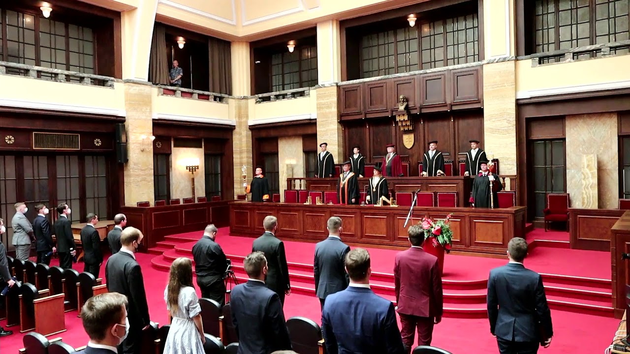 Fakulta matematiky, fyziky a informatiky UK - promócie Univerzity Komenského v Bratislave