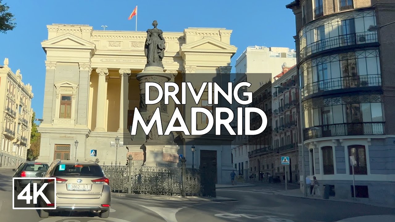 [4K] Driving Madrid | Retiro - Atocha - Arganzuela - Argüelles | POV 4K HDR