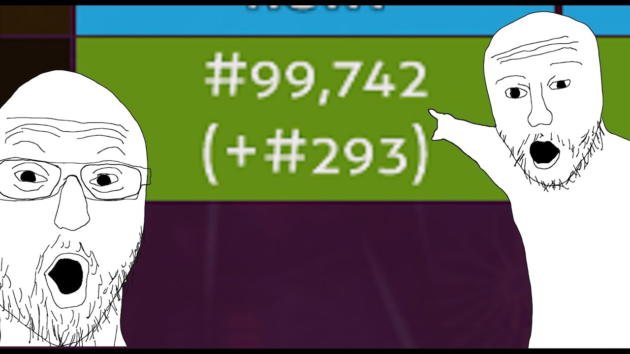 I finally became a five digit in osu!mania!