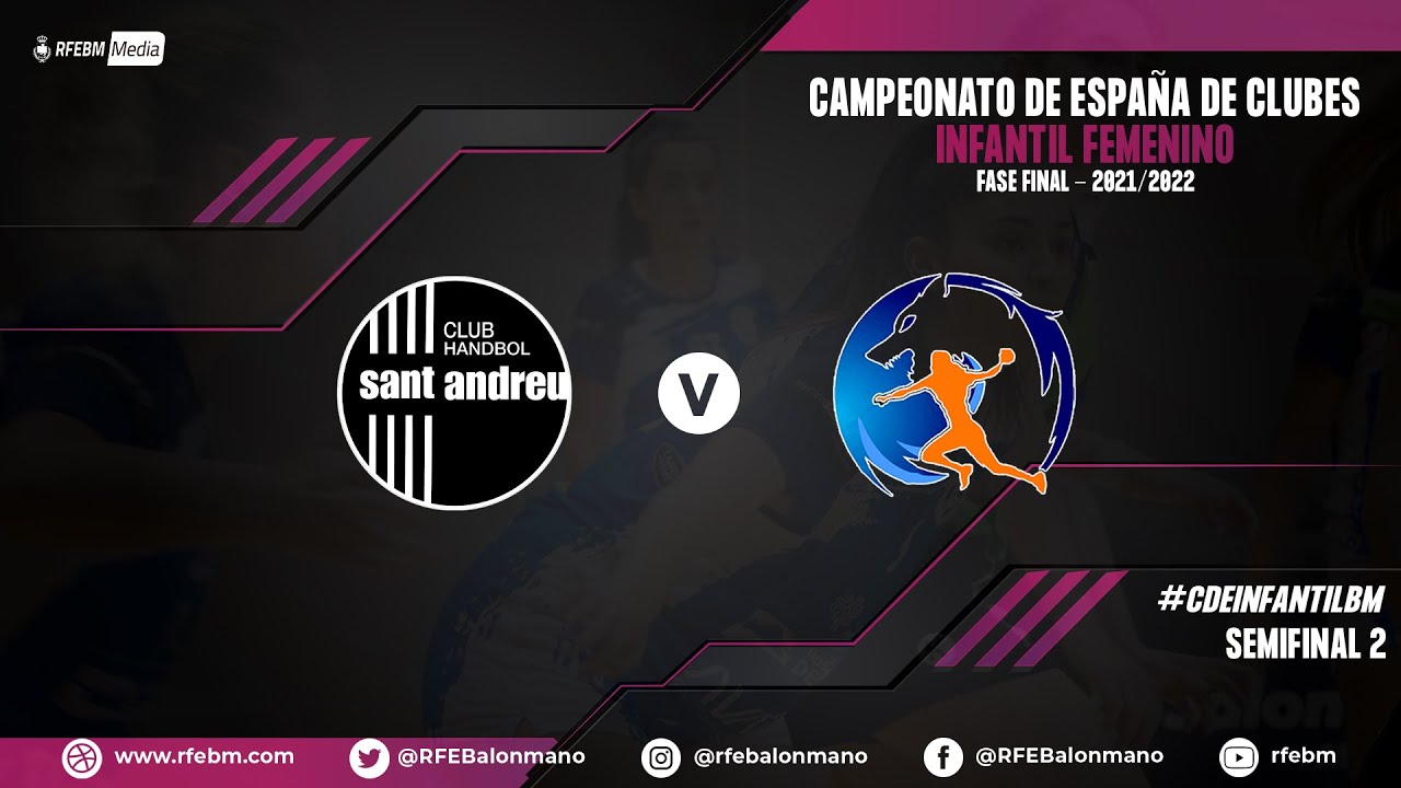 #CDEInfantilBM - Femenino - Semifinal | Club Handbol Sant Andreu : Grupo USA Mislata UPV