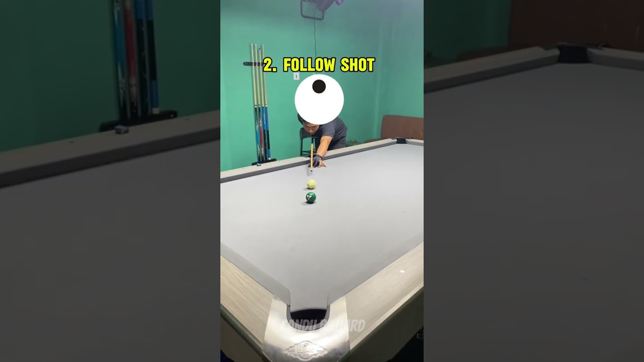 3 tembakan dasar pada billiar. Pemula wajib cobain! 