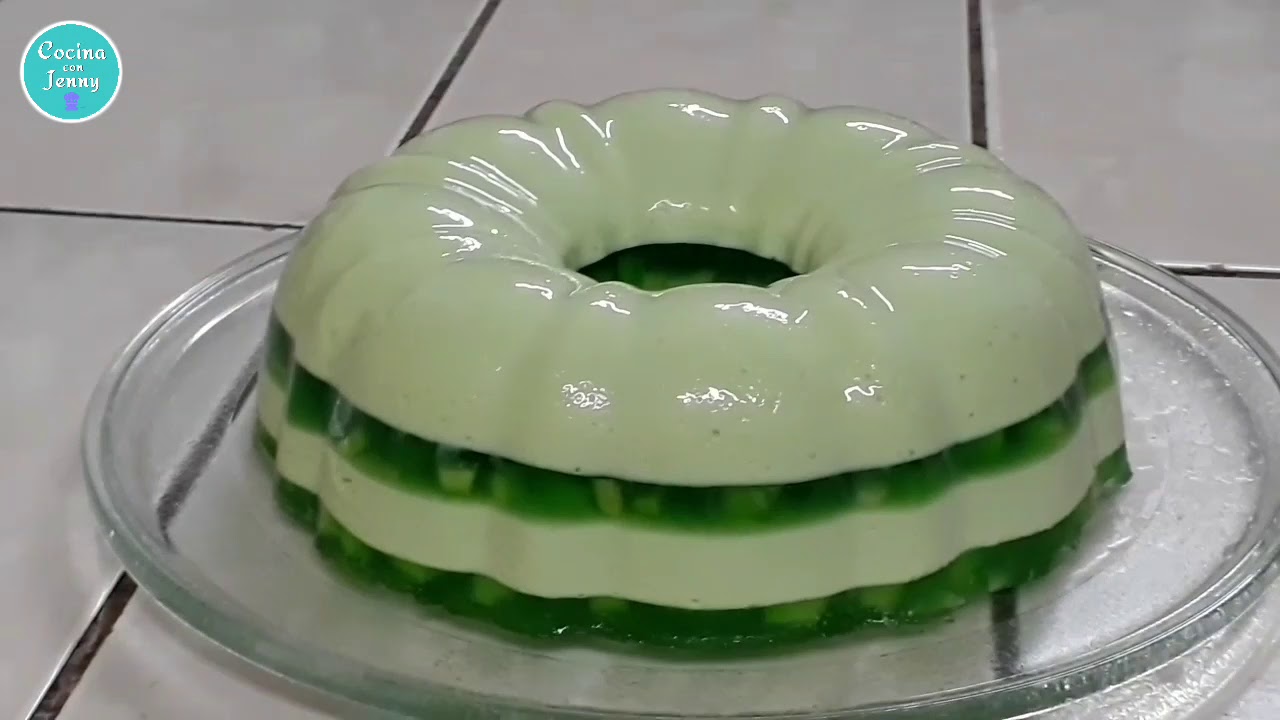 Gelatina de Limón y Pepino / Cocina con Jenny