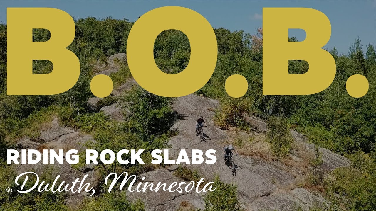 Rock Slabs in Duluth MN - Riding B.O.B. with Pete Koski