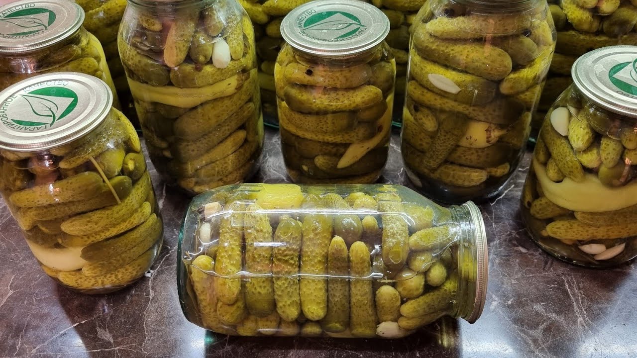 Վարունգի մարինադ 🥒маринованные корнишоны