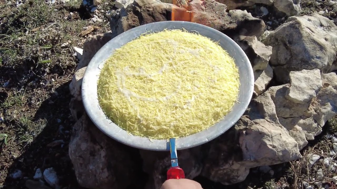 Profesör Elinden KÜNEFE Yedik. GALA, KÖŞK, KARAİSALI, ADANA, DRONE, HD