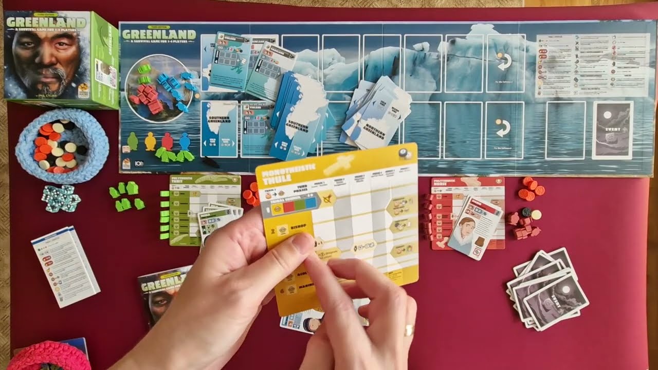 Greenland társasjáték bemutató és szabálymagyarázó