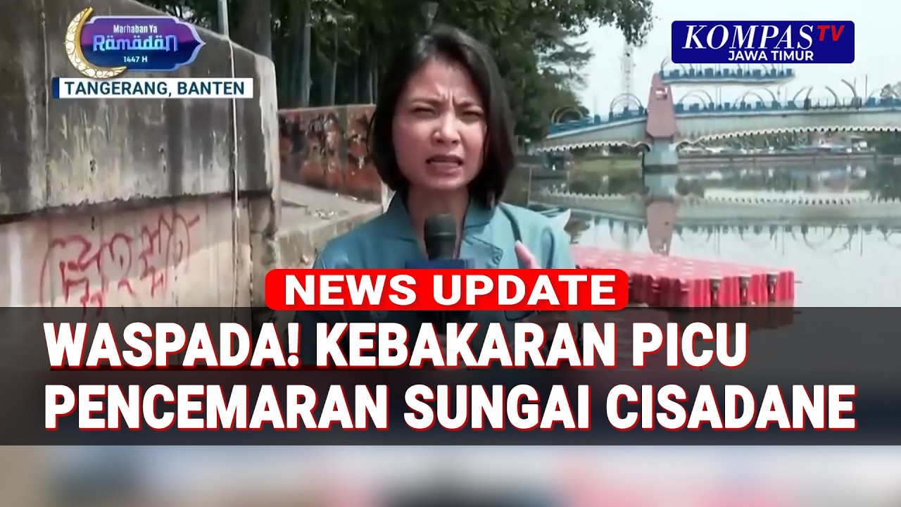 Kebakaran Picu Pencemaran Cisadane, Warga Diimbau Tak Konsumsi Ikan