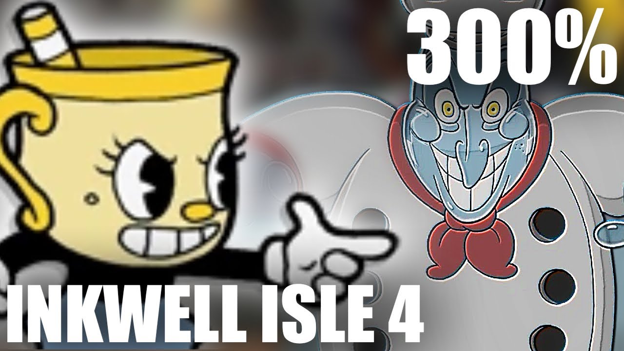 TIME FOR THE DLC BABY!!! | Inkwell Isle 4 - 300% Cuphead Speedrun