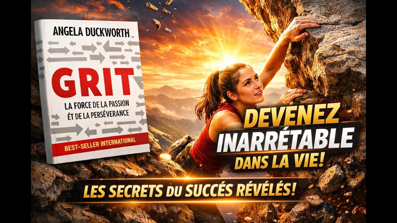 Le secret des personnes qui réussissent : la persévérance (Angela Duckworth)