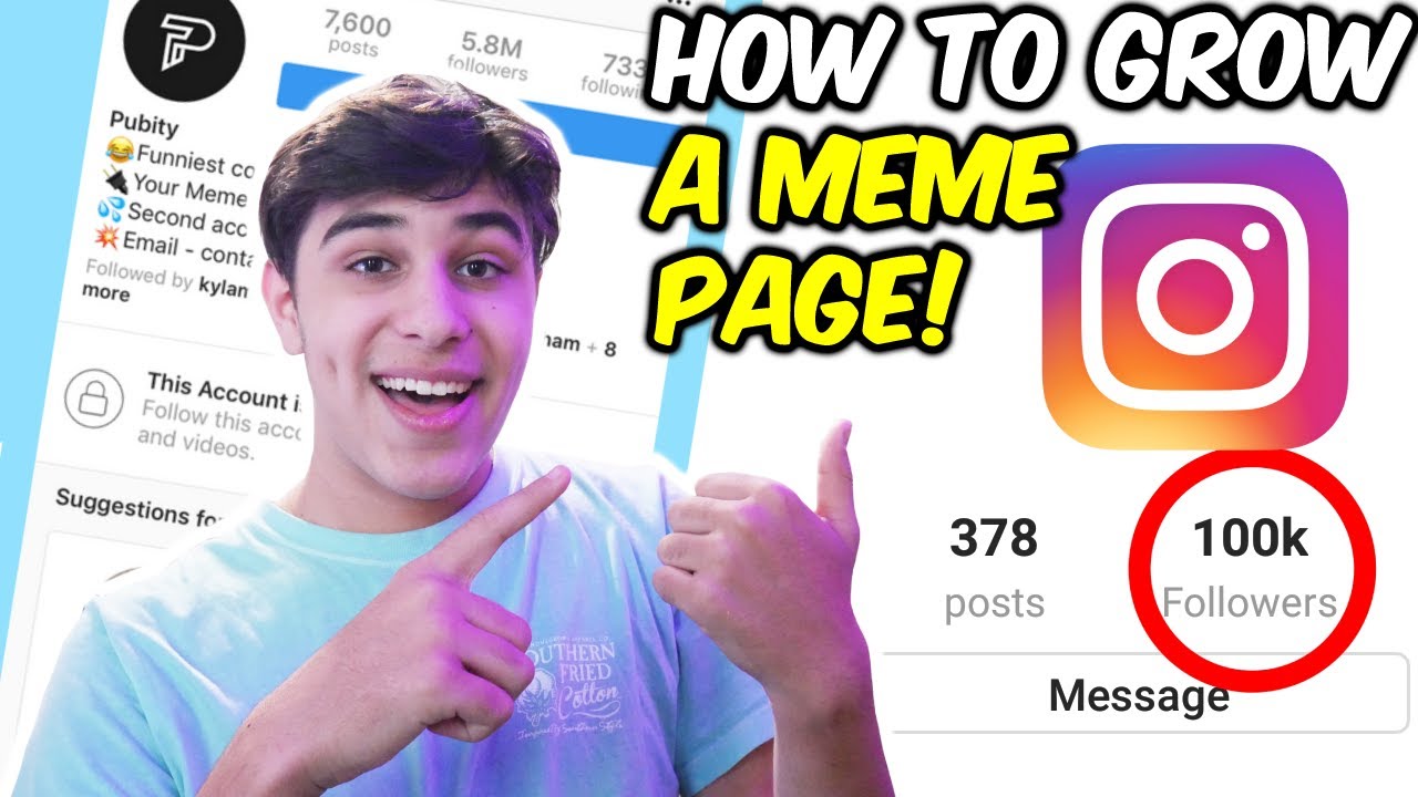 5 BEST Meme Page Tips For Instagram!