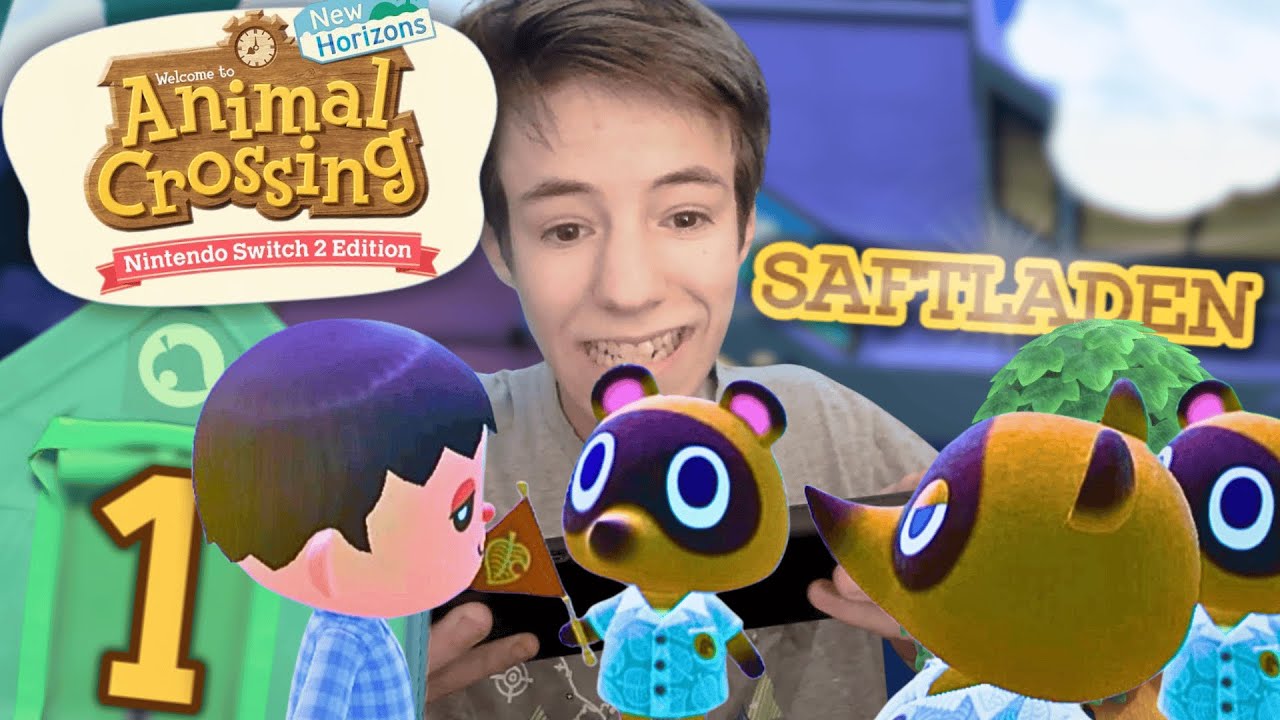 Animal Crossing New Horizons Switch 2 Edition #1🏝️ Ein verrücktes Abenteuer auf ''Saftladen''