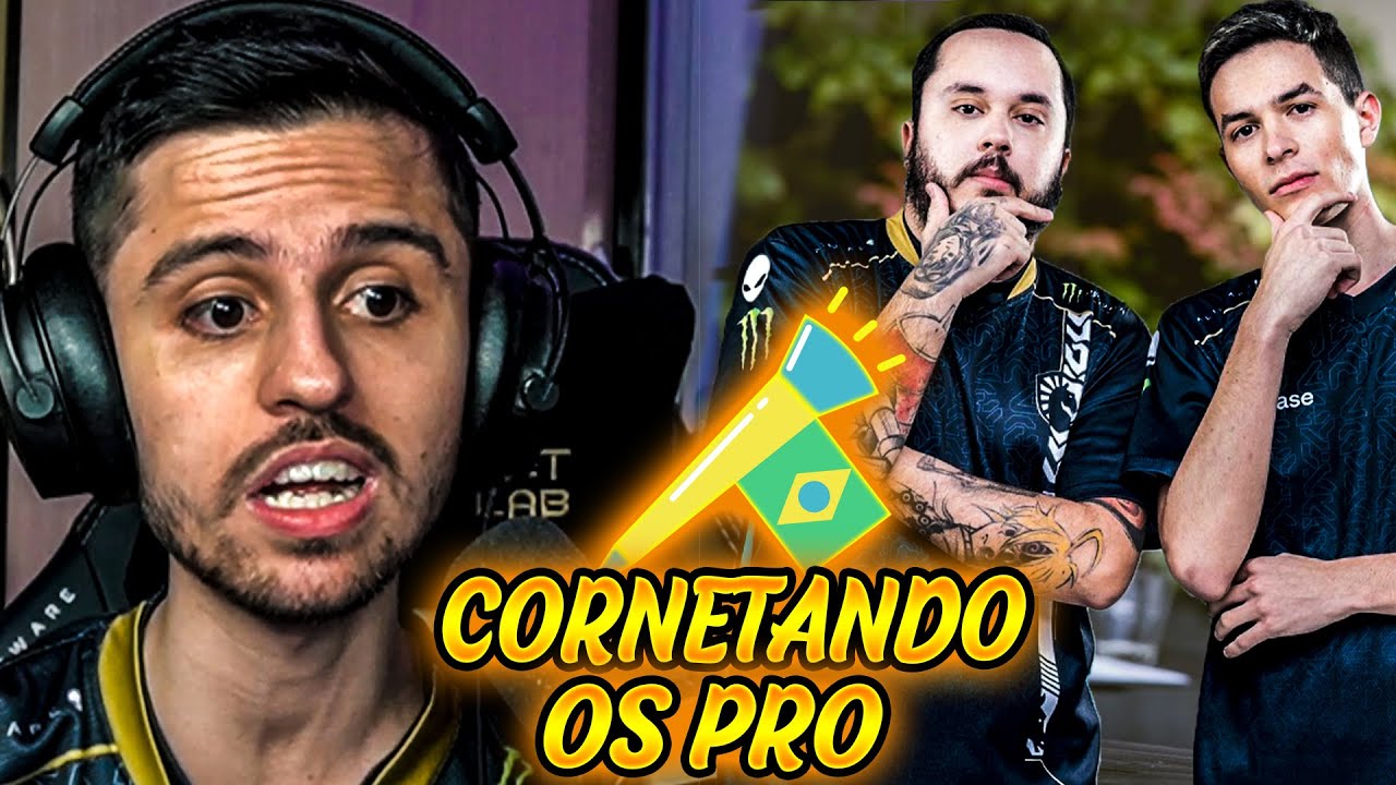 LIQUID x FAZE TEVE MILAGRE NO CLASSICO DO BR6 - CORNETANDO OS PRO
